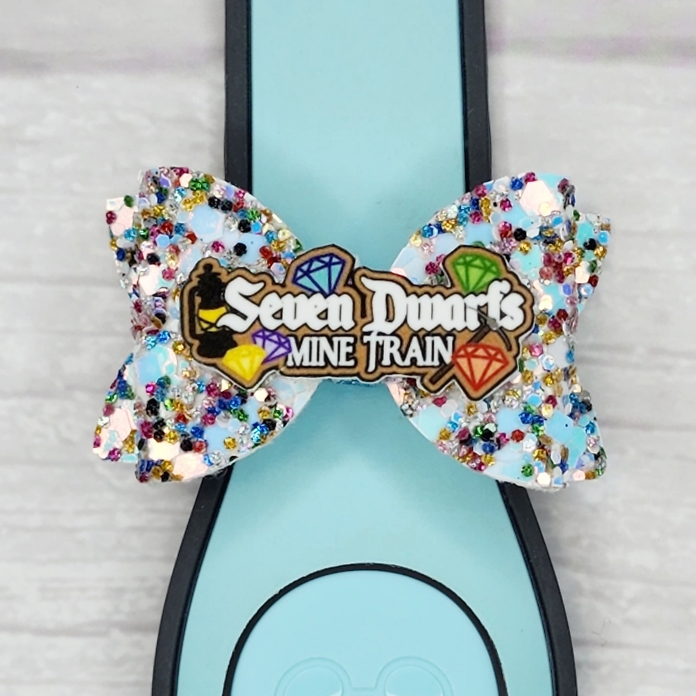 Mine Train Magic Band Bow